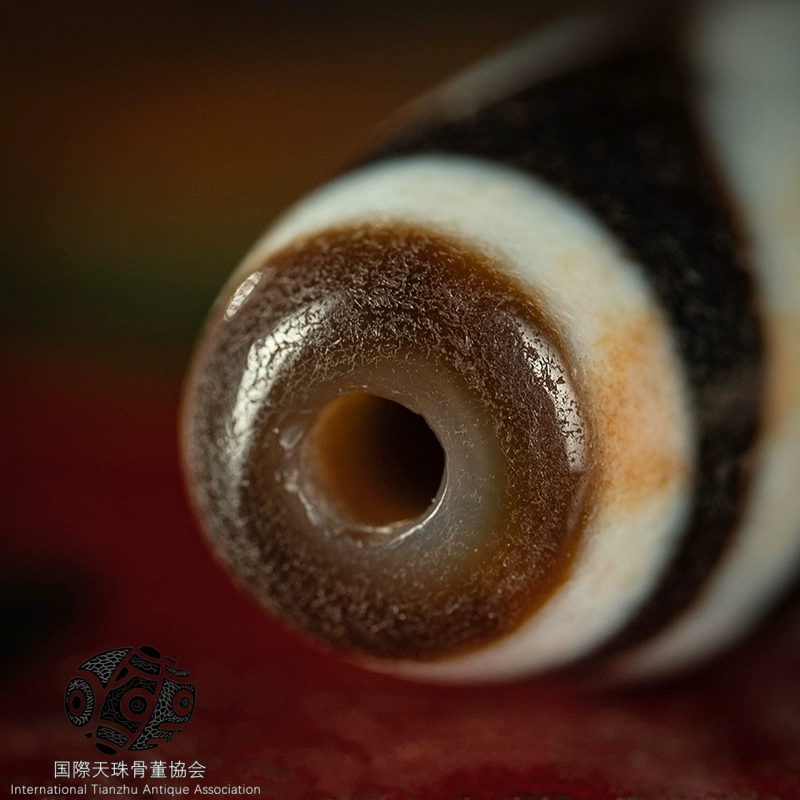 チベット▪朱砂二眼天珠